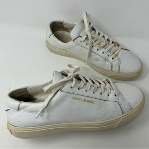 Authentic Saint Laurent leather Sneakers size EU 36